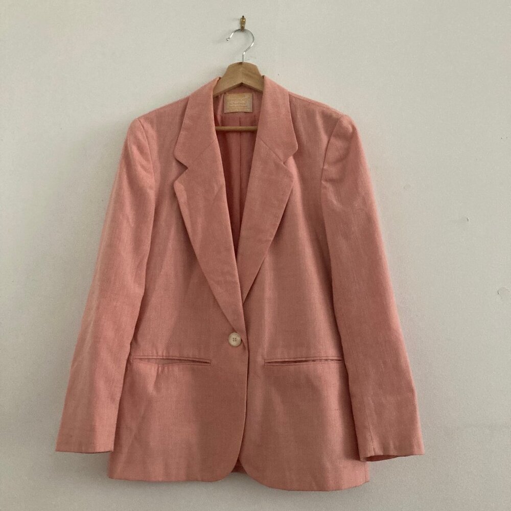 Pink Pendleton Blazer